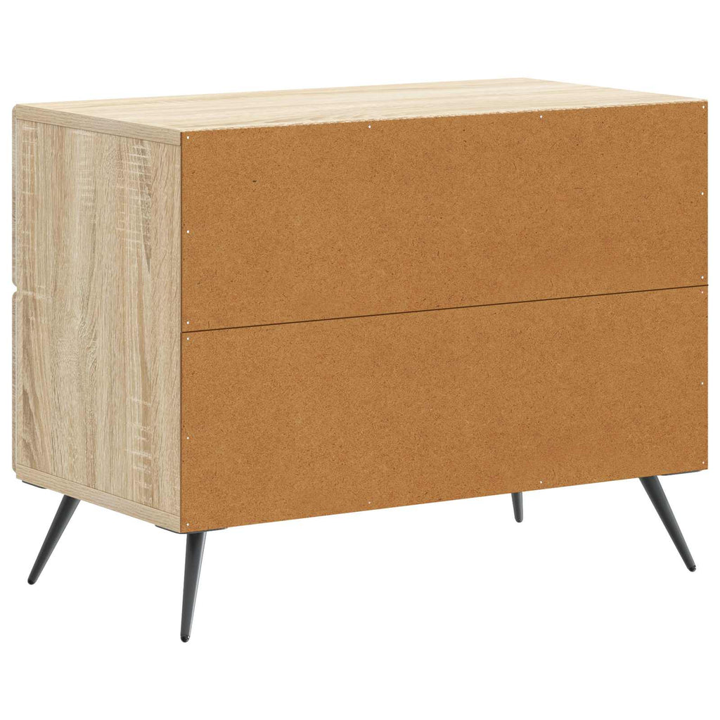 vidaXL Szafka Nocna dąb Sonoma 62 x 34,5 x 47,5 cm Drewno inżynieryjne