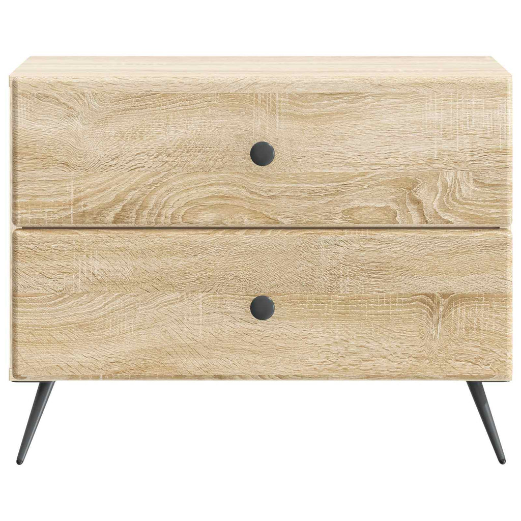 vidaXL Szafka Nocna dąb Sonoma 62 x 34,5 x 47,5 cm Drewno inżynieryjne