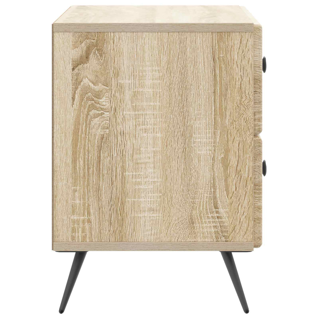 vidaXL Szafka Nocna dąb Sonoma 62 x 34,5 x 47,5 cm Drewno inżynieryjne