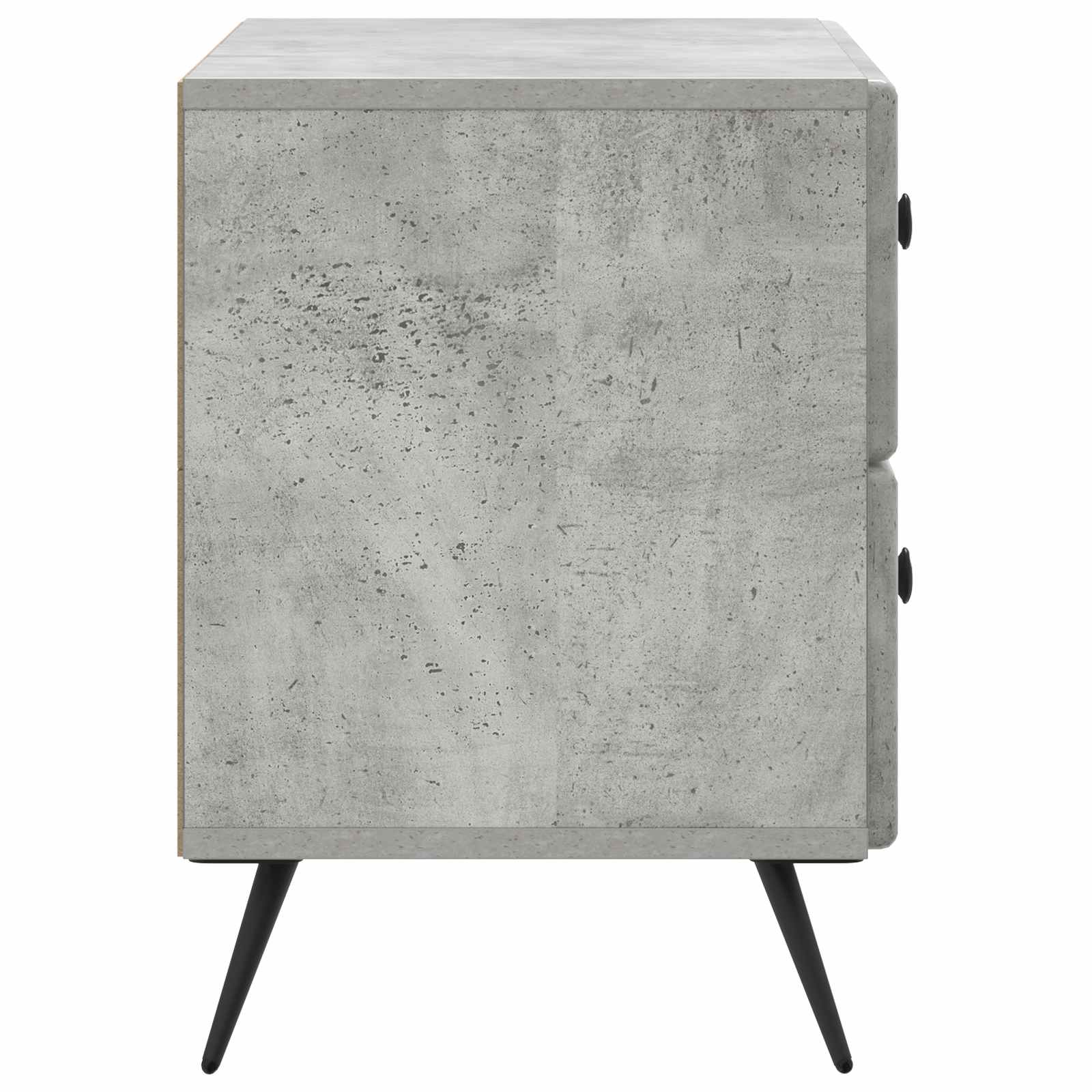 vidaXL Szafka Nocna z szufladą Betonowy szary 62 x 34,5 x 47,5 cm