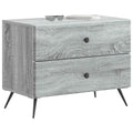 vidaXL Szafka Nocna z szufladą Szary Sonoma 62 x 34,5 x 47,5 cm