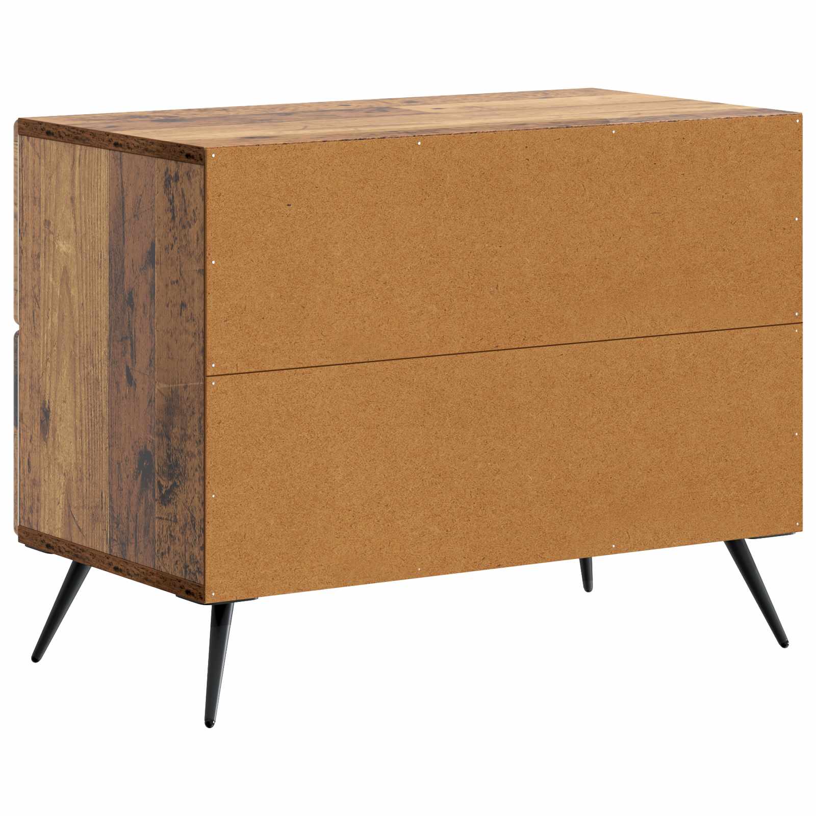 vidaXL Szafka Nocna z szufladą Stare drewno 62 x 34,5 x 47,5 cm