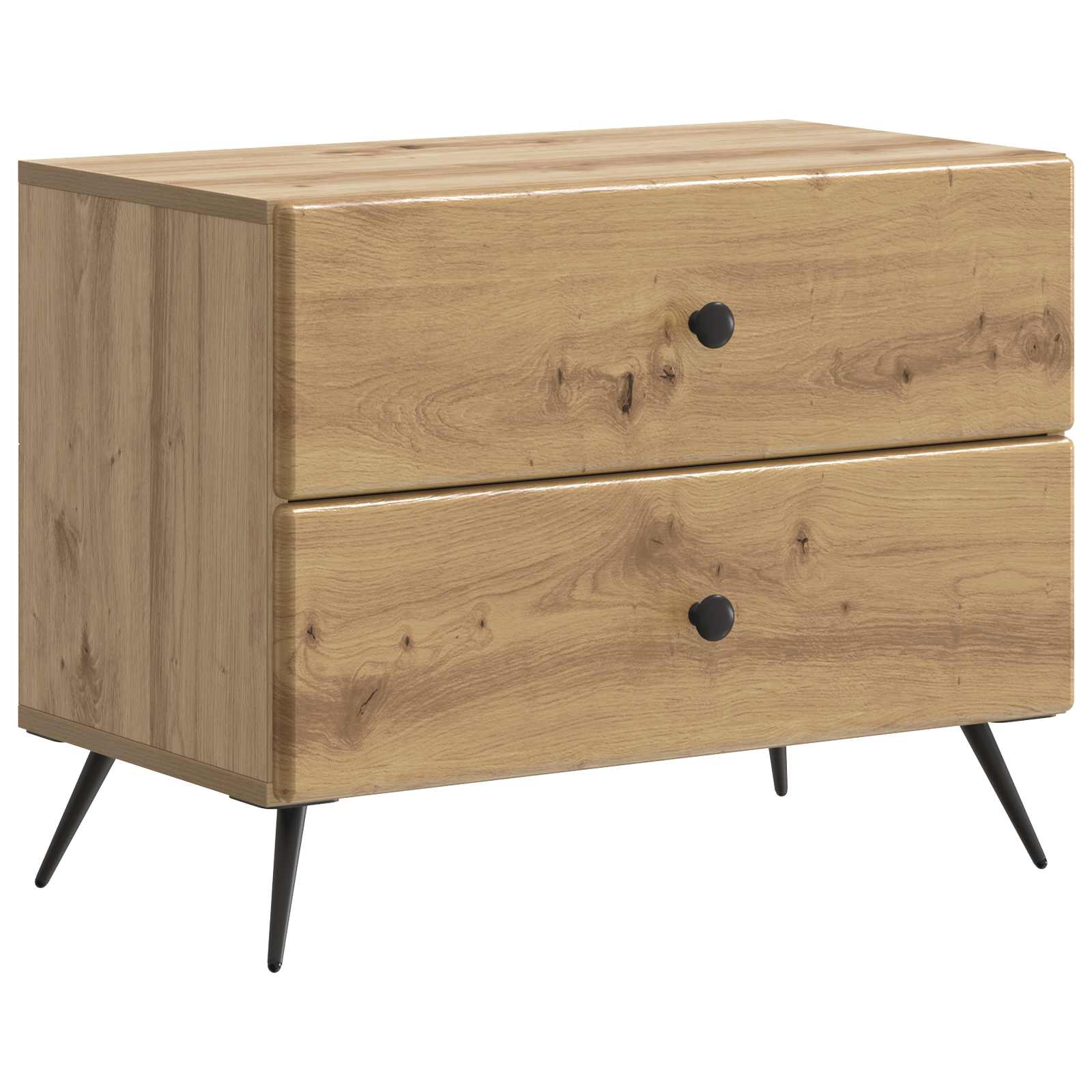 vidaXL Szafka Nocna z szufladą Dąb artisan 62 x 34,5 x 47,5 cm