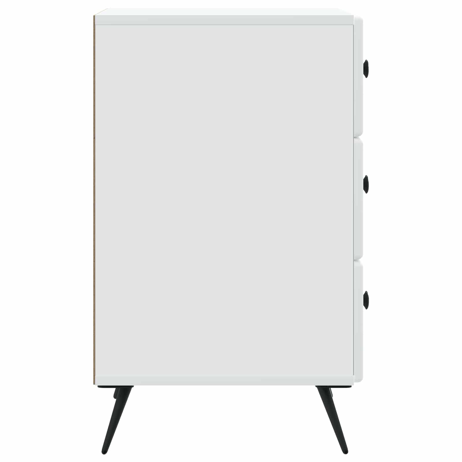 vidaXL Szafka Nocna Biały 43 x 41 x 66,5 cm Drewno inżynieryjne