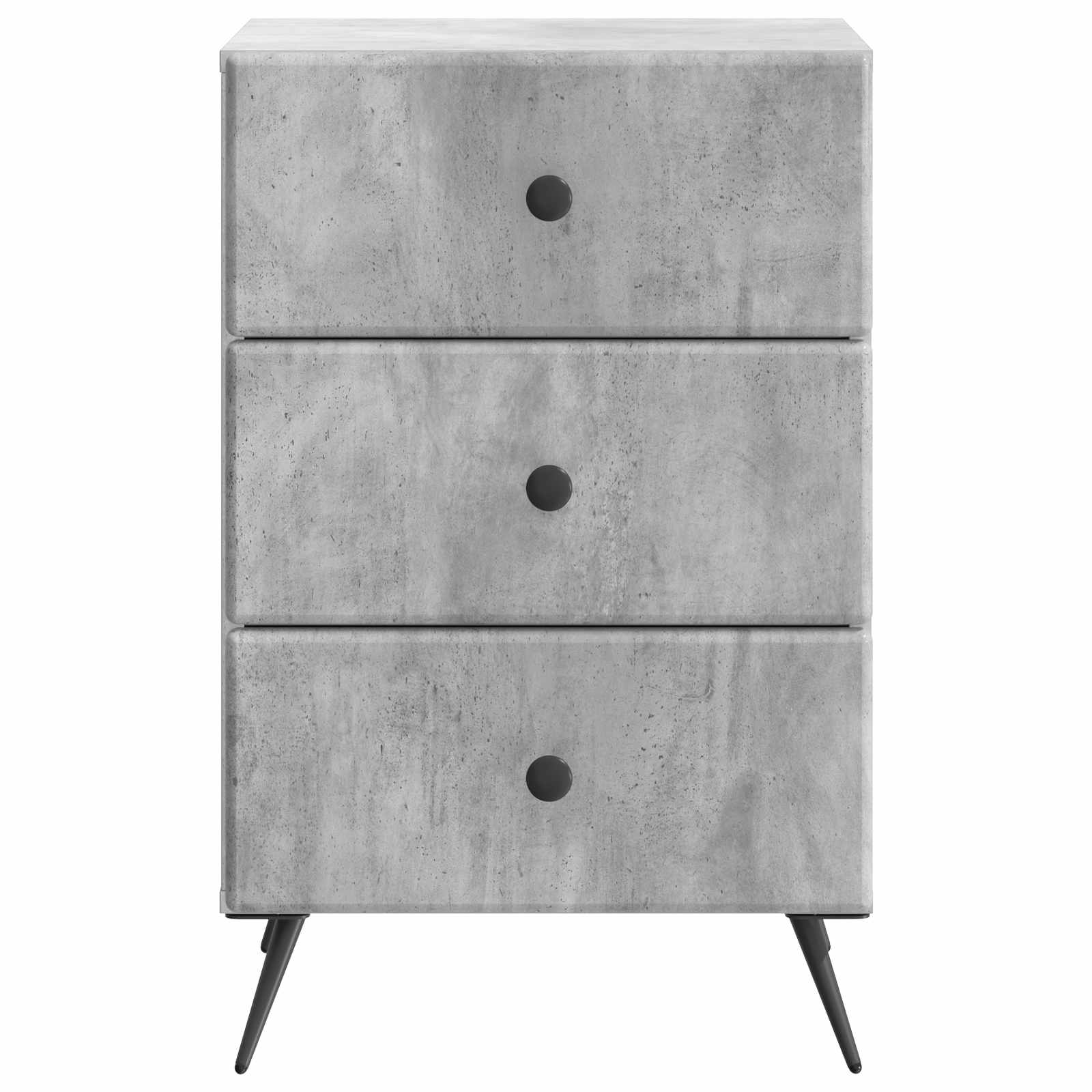 vidaXL Szafka Nocna Betonowy szary 43 x 41 x 66,5 cm