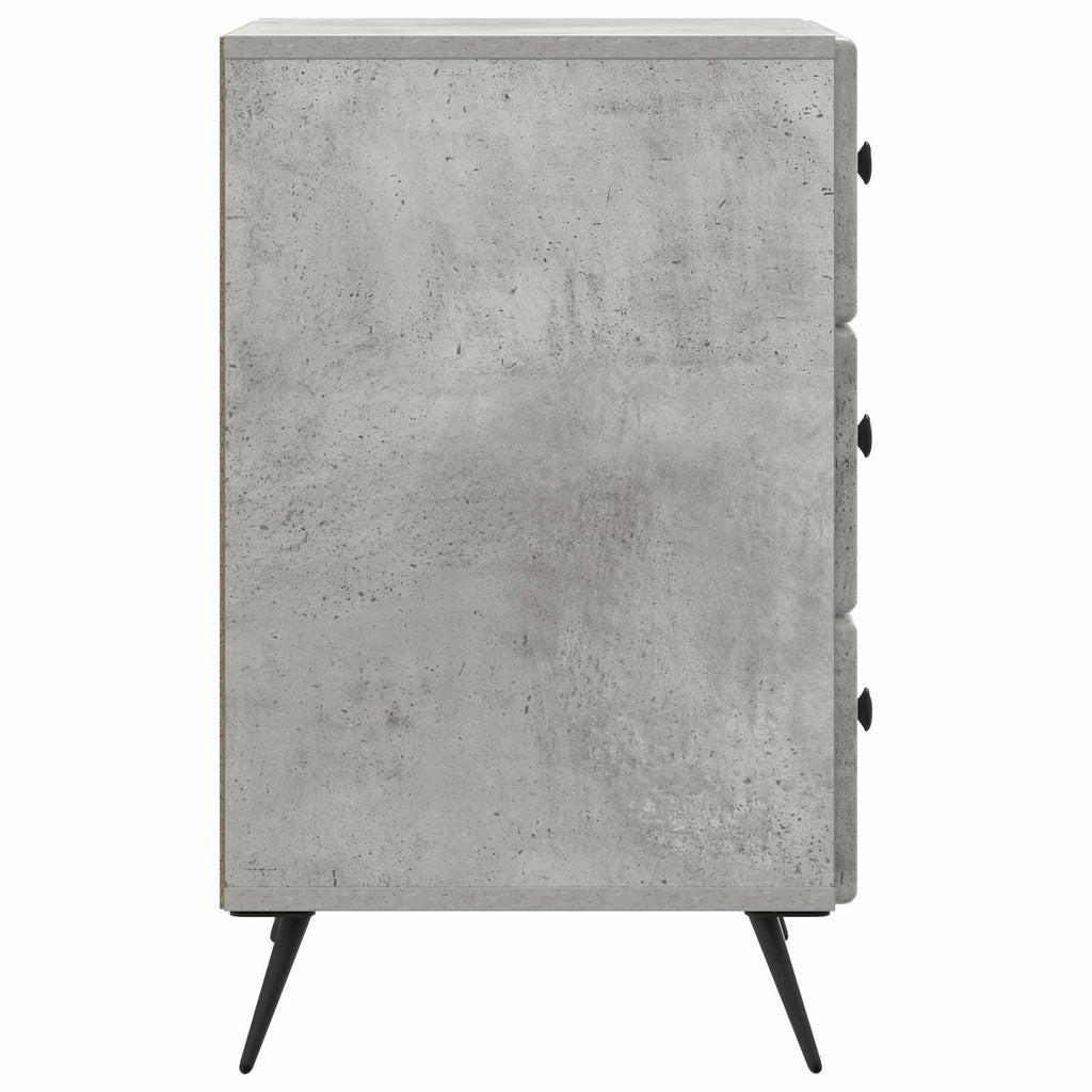 vidaXL Szafka Nocna Betonowy szary 43 x 41 x 66,5 cm