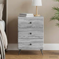 vidaXL Szafka Nocna Szary Sonoma 43 x 41 x 66,5 cm Drewno inżynieryjne