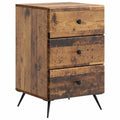 vidaXL Szafka Nocna Stare drewno 43 x 41 x 66,5 cm Drewno inżynieryjne