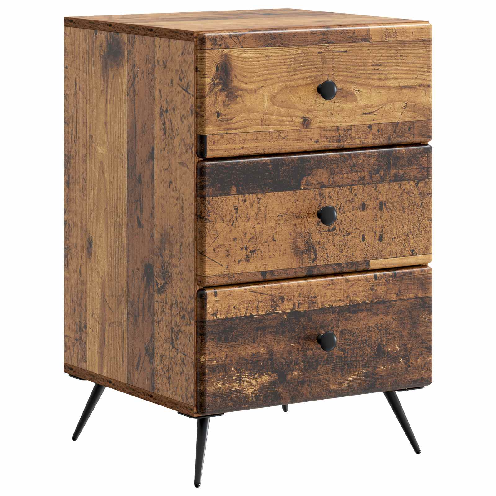 vidaXL Szafka Nocna Stare drewno 43 x 41 x 66,5 cm Drewno inżynieryjne