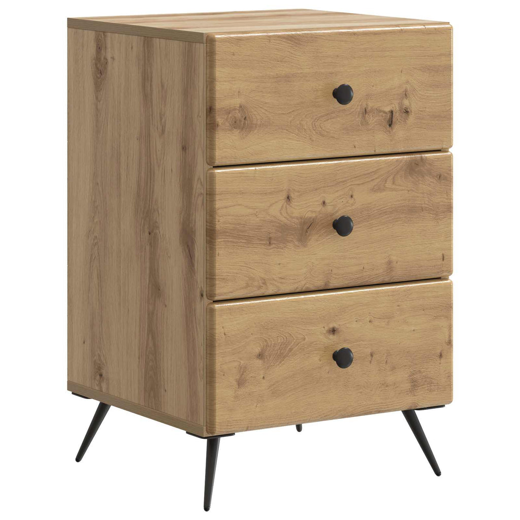 vidaXL Szafka Nocna Dąb artisan 43 x 41 x 66,5 cm Drewno inżynieryjne
