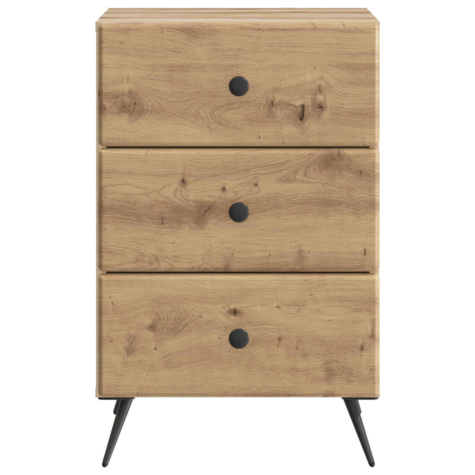 vidaXL Szafka Nocna Dąb artisan 43 x 41 x 66,5 cm Drewno inżynieryjne