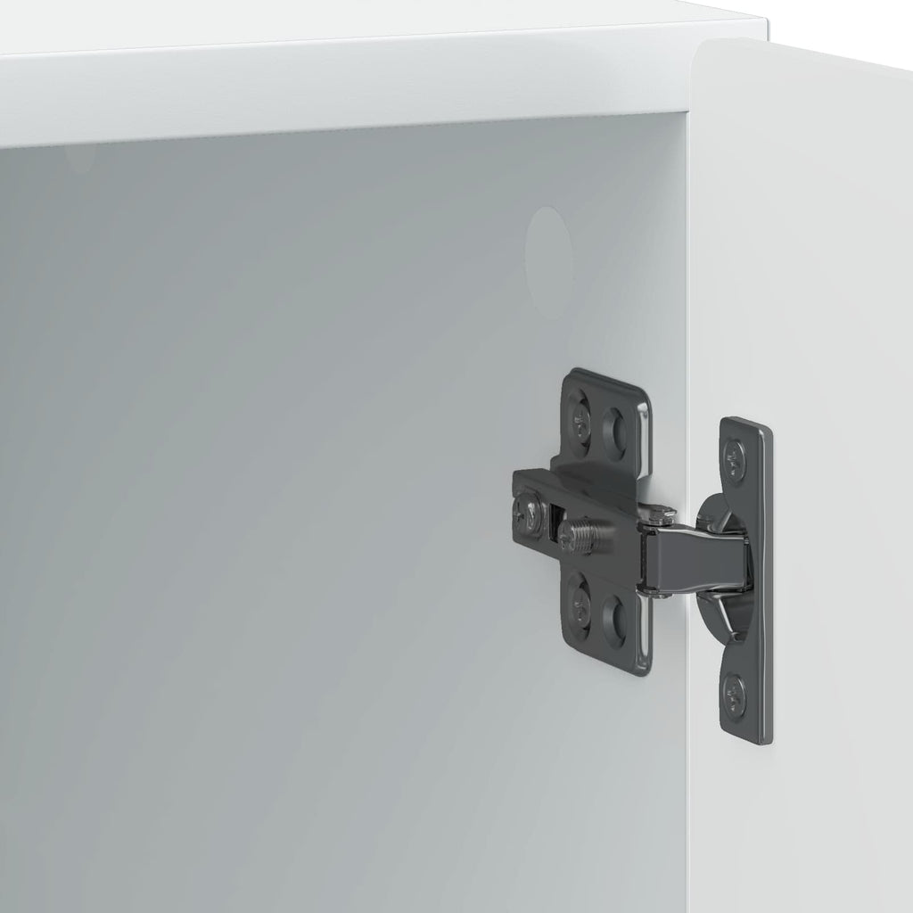 vidaXL Szafka Nocna 2 pcs Biały 43 x 34,5 x 50 cm Drewno inżynieryjne