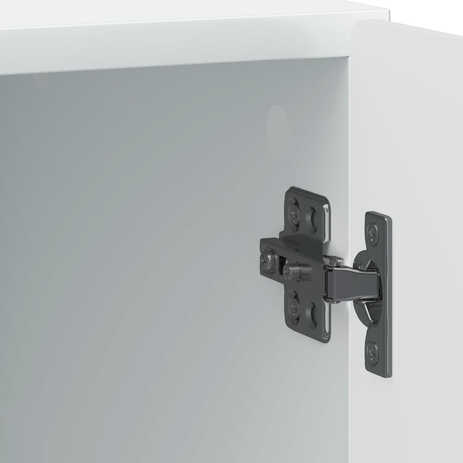 vidaXL Szafka Nocna 2 pcs Biały 43 x 34,5 x 50 cm Drewno inżynieryjne