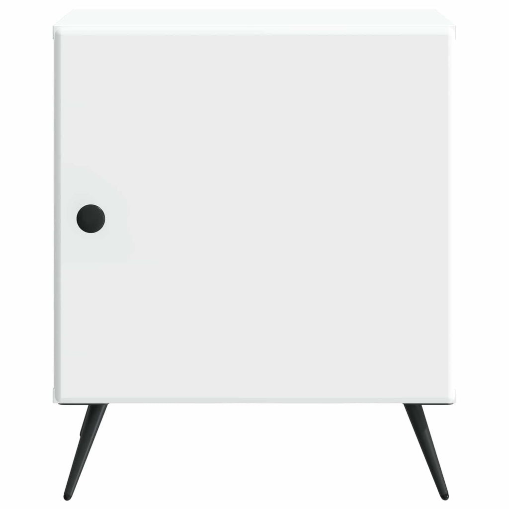 vidaXL Szafka Nocna 2 pcs Biały 43 x 34,5 x 50 cm Drewno inżynieryjne