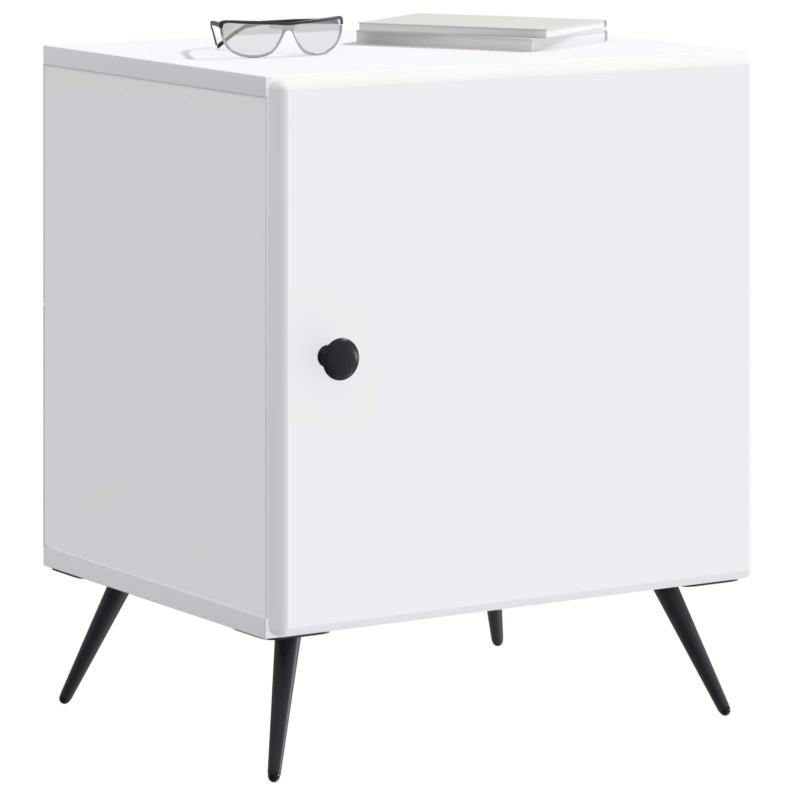 vidaXL Szafka Nocna 2 pcs Biały 43 x 34,5 x 50 cm Drewno inżynieryjne