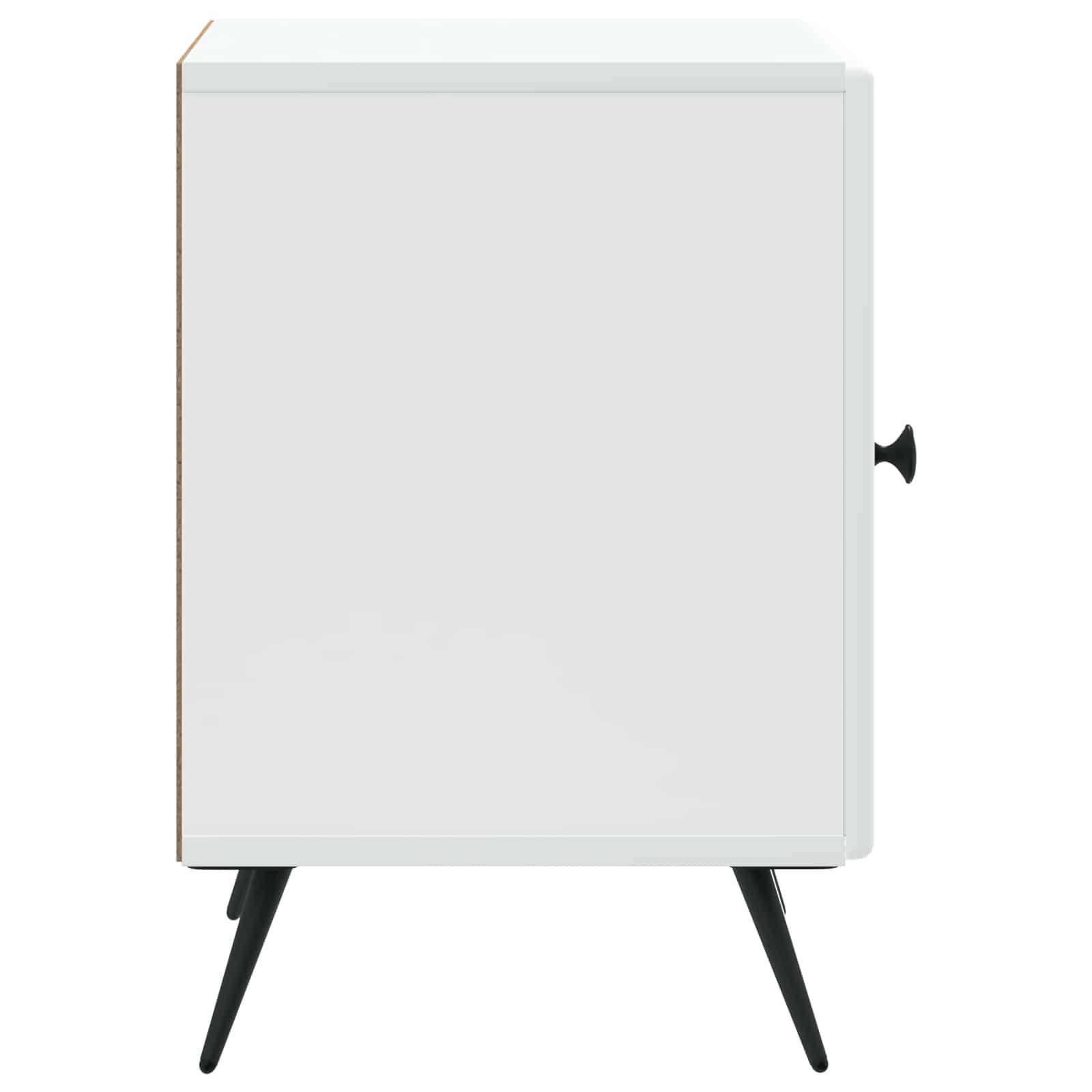 vidaXL Szafka Nocna 2 pcs Biały 43 x 34,5 x 50 cm Drewno inżynieryjne