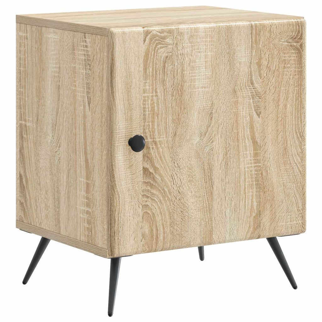 vidaXL Szafka Nocna 2 pcs dąb Sonoma 43 x 34,5 x 50 cm