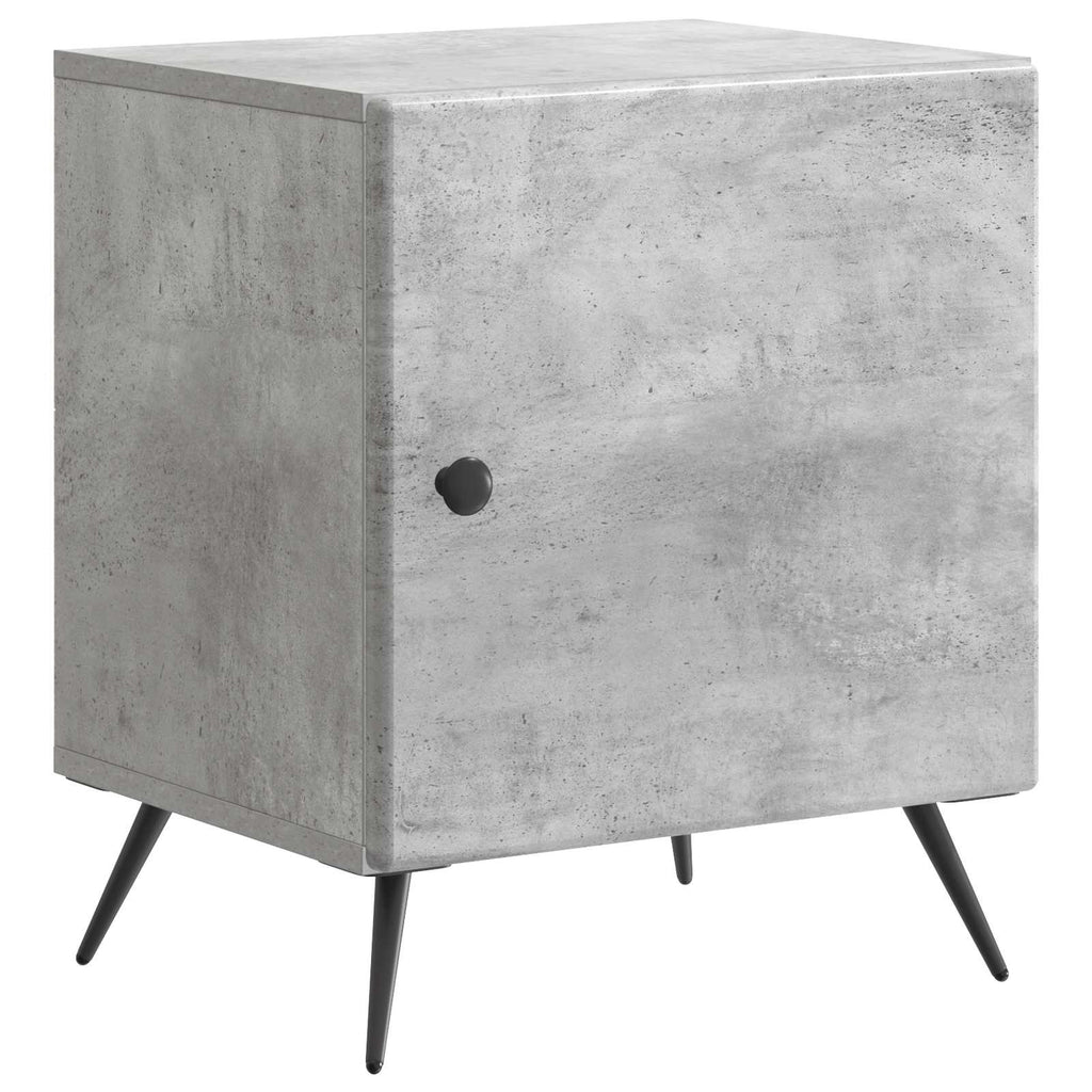 vidaXL Szafka Nocna Betonowy szary 43 x 34,5 x 50 cm