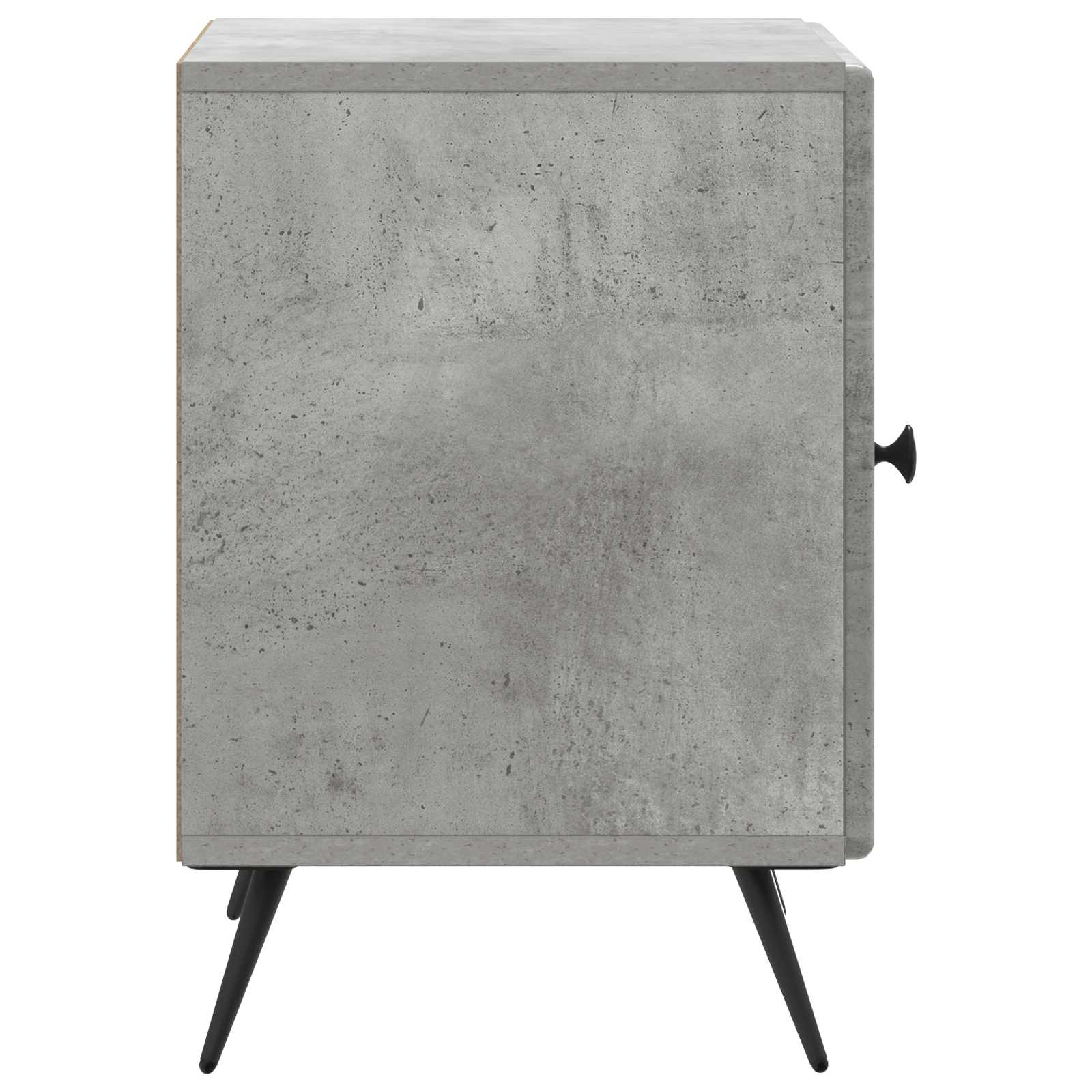 vidaXL Szafka Nocna Betonowy szary 43 x 34,5 x 50 cm