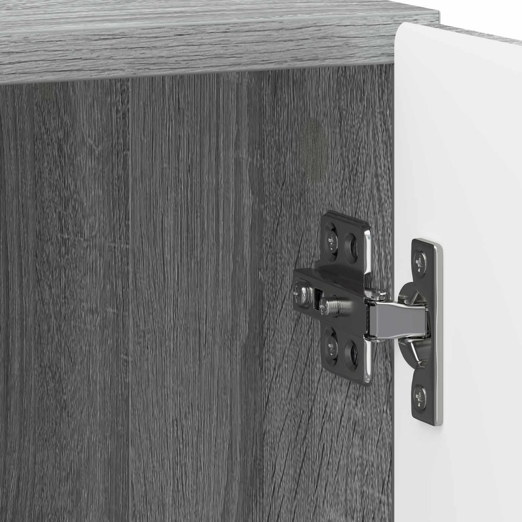 vidaXL Szafka Nocna Szary Sonoma 43 x 34,5 x 50 cm Drewno inżynieryjne