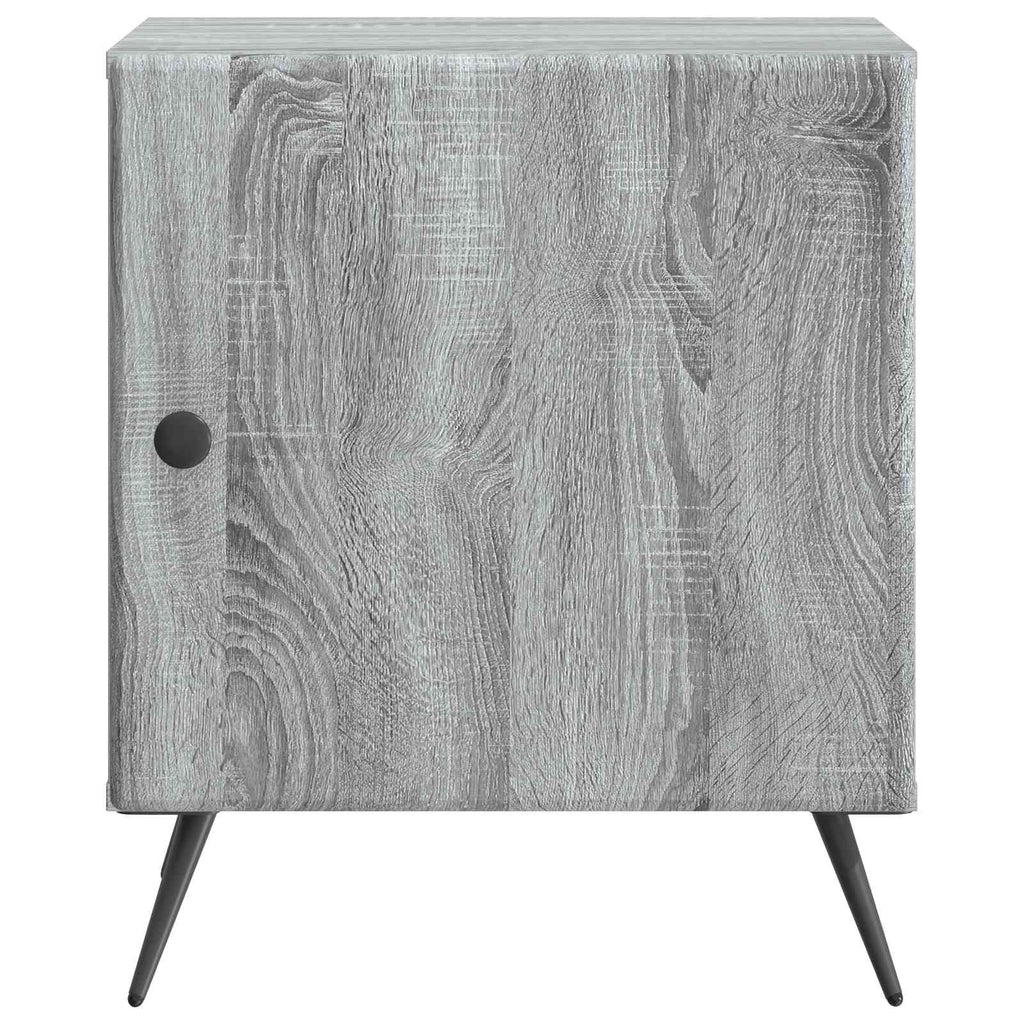 vidaXL Szafka Nocna Szary Sonoma 43 x 34,5 x 50 cm Drewno inżynieryjne