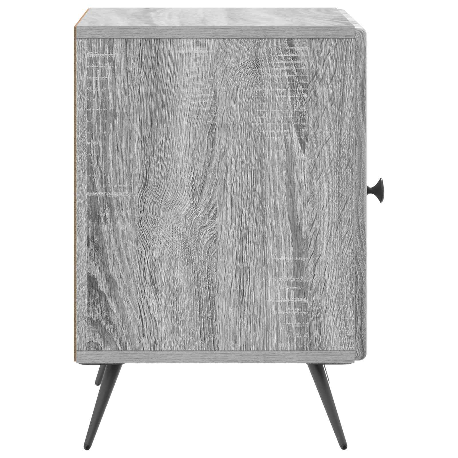 vidaXL Szafka Nocna 2 pcs Szary Sonoma 43 x 34,5 x 50 cm