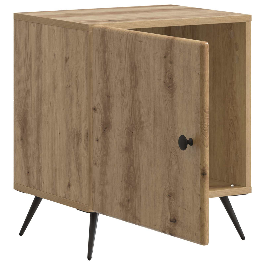 vidaXL Szafka Nocna Dąb artisan 43 x 34,5 x 50 cm Drewno inżynieryjne