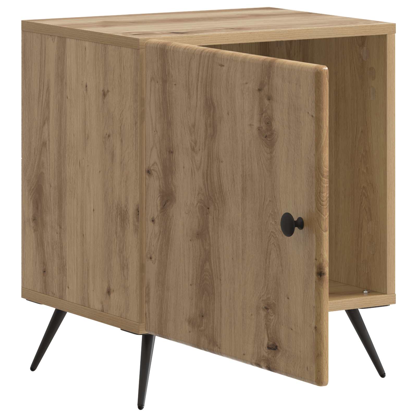 vidaXL Szafka Nocna Dąb artisan 43 x 34,5 x 50 cm Drewno inżynieryjne