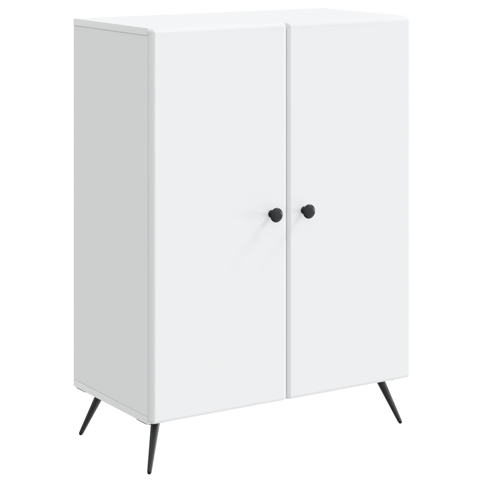 vidaXL Bufet Biały 66 x 34,5 x 90 cm Drewno inżynieryjne