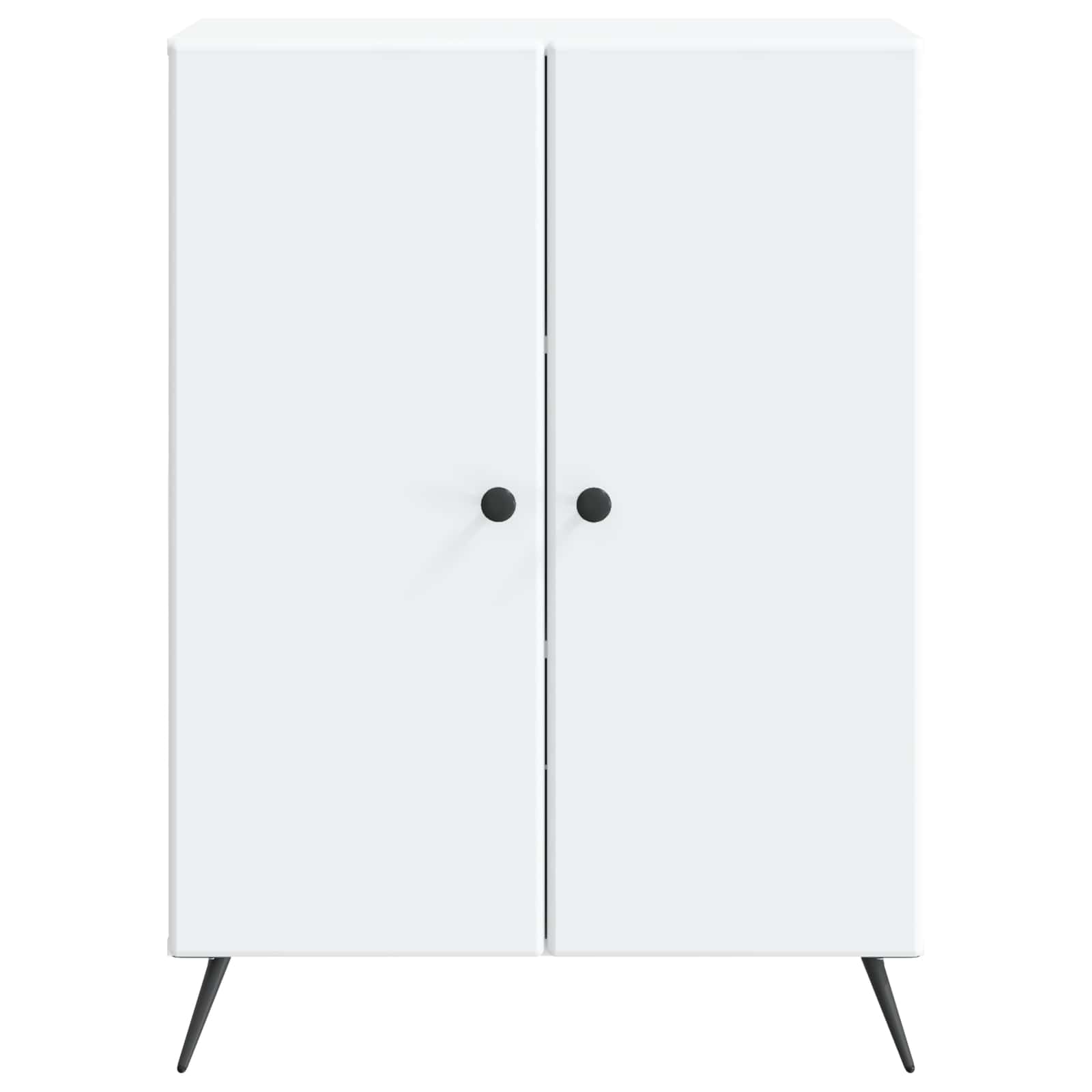 vidaXL Bufet Biały 66 x 34,5 x 90 cm Drewno inżynieryjne