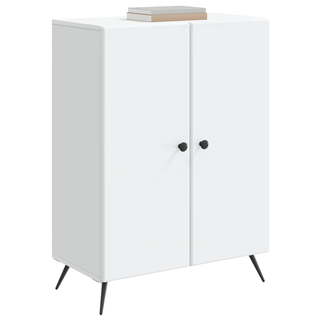 vidaXL Bufet Biały 66 x 34,5 x 90 cm Drewno inżynieryjne