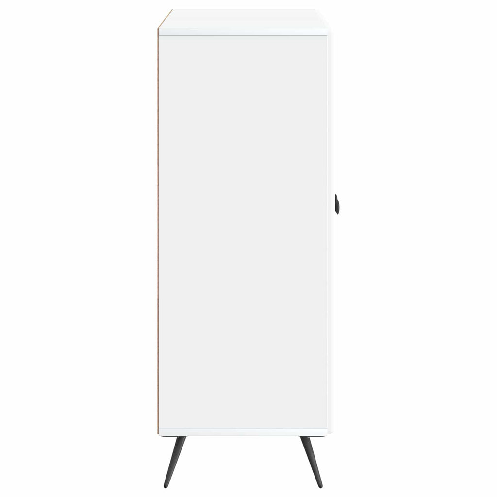 vidaXL Bufet Biały 66 x 34,5 x 90 cm Drewno inżynieryjne