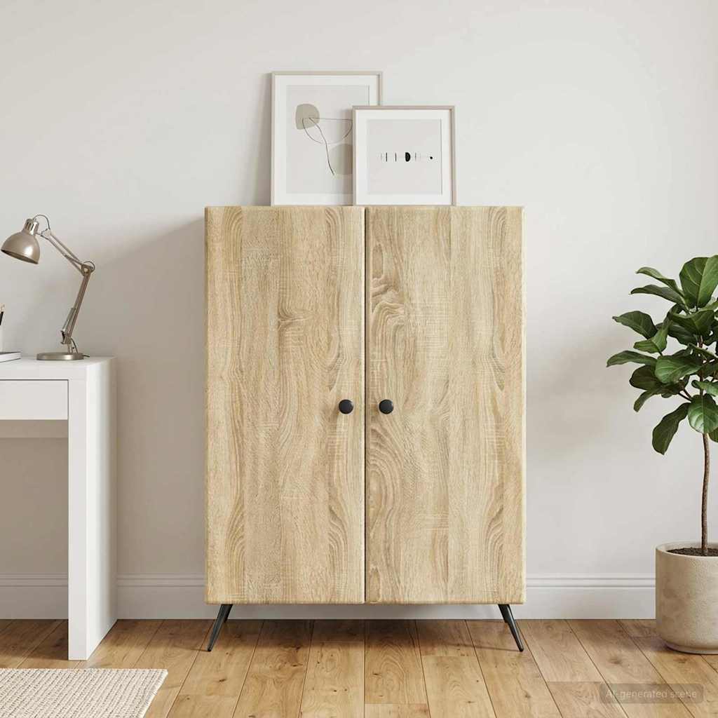 vidaXL Bufet dąb Sonoma 66 x 34,5 x 90 cm Drewno inżynieryjne