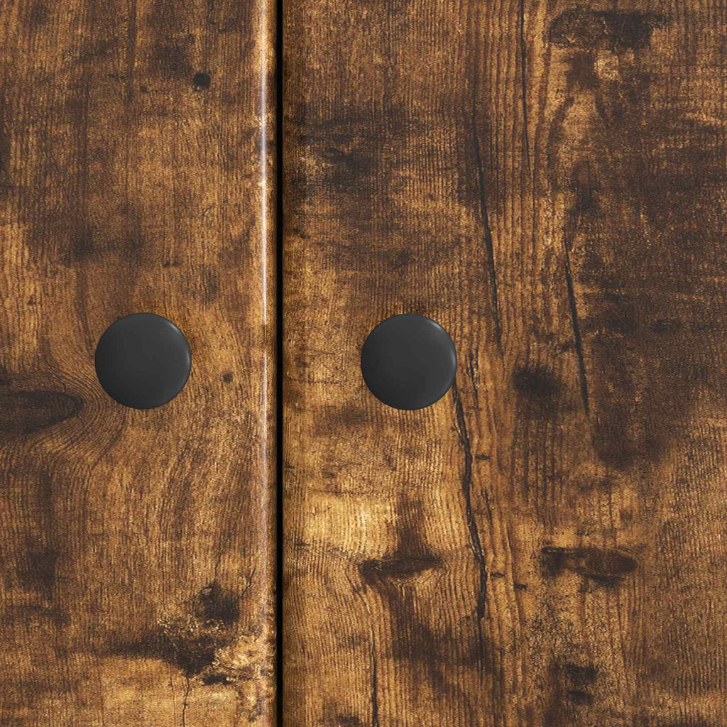 vidaXL Bufet Dąb wędzony 66 x 34,5 x 90 cm Drewno inżynieryjne
