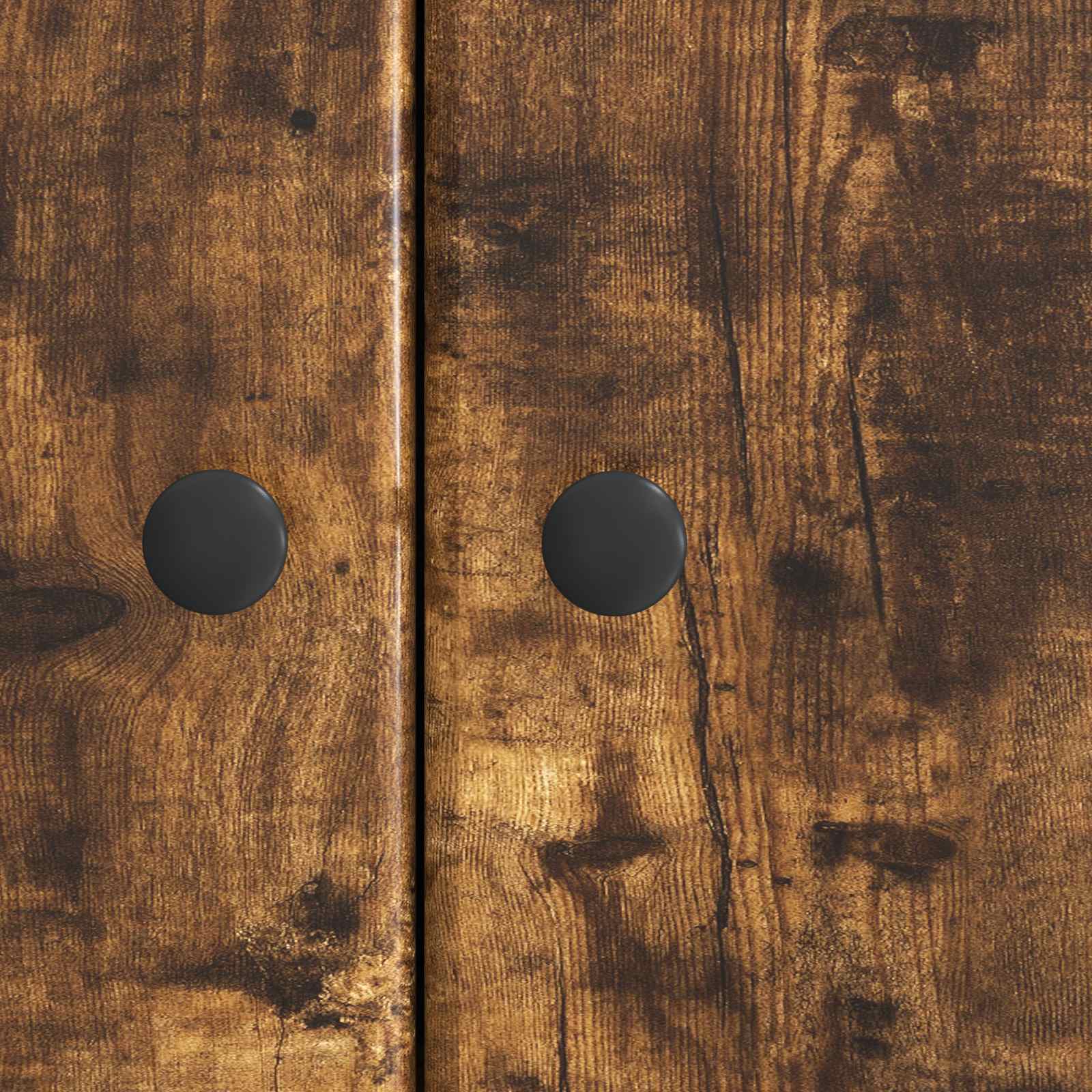 vidaXL Bufet Dąb wędzony 66 x 34,5 x 90 cm Drewno inżynieryjne