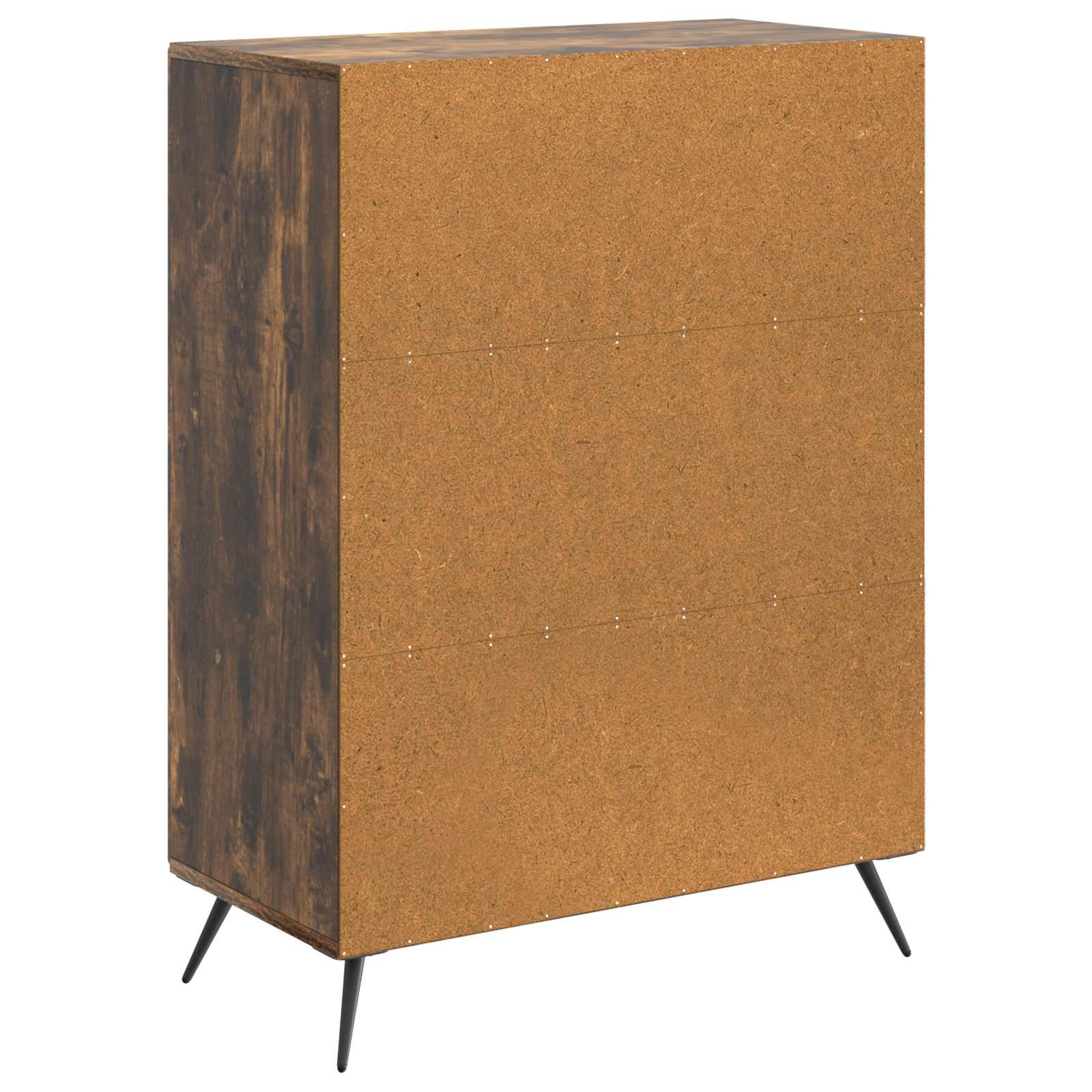vidaXL Bufet Dąb wędzony 66 x 34,5 x 90 cm Drewno inżynieryjne