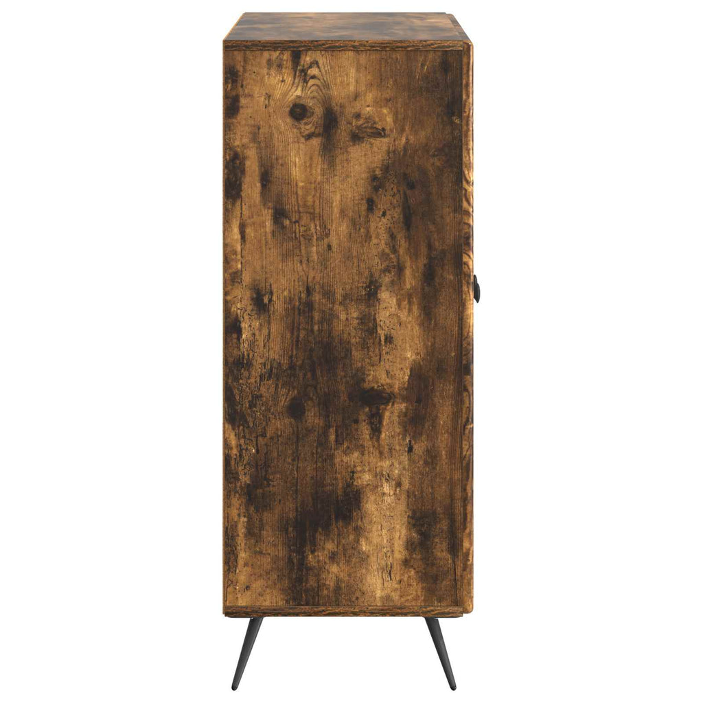 vidaXL Bufet Dąb wędzony 66 x 34,5 x 90 cm Drewno inżynieryjne