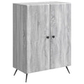 vidaXL Bufet Szary Sonoma 66 x 34,5 x 90 cm Drewno inżynieryjne