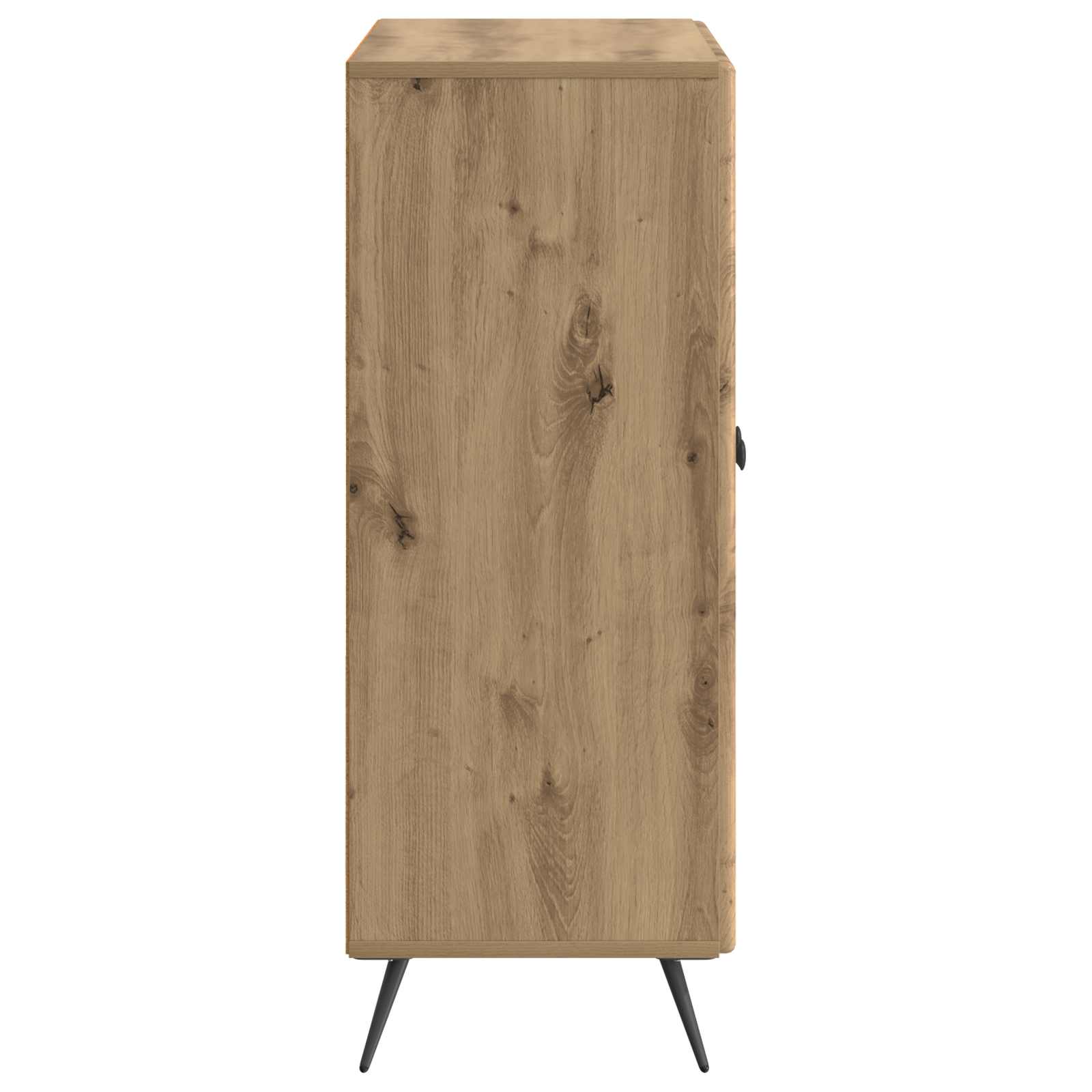 vidaXL Bufet Dąb artisan 66 x 34,5 x 90 cm Drewno inżynieryjne