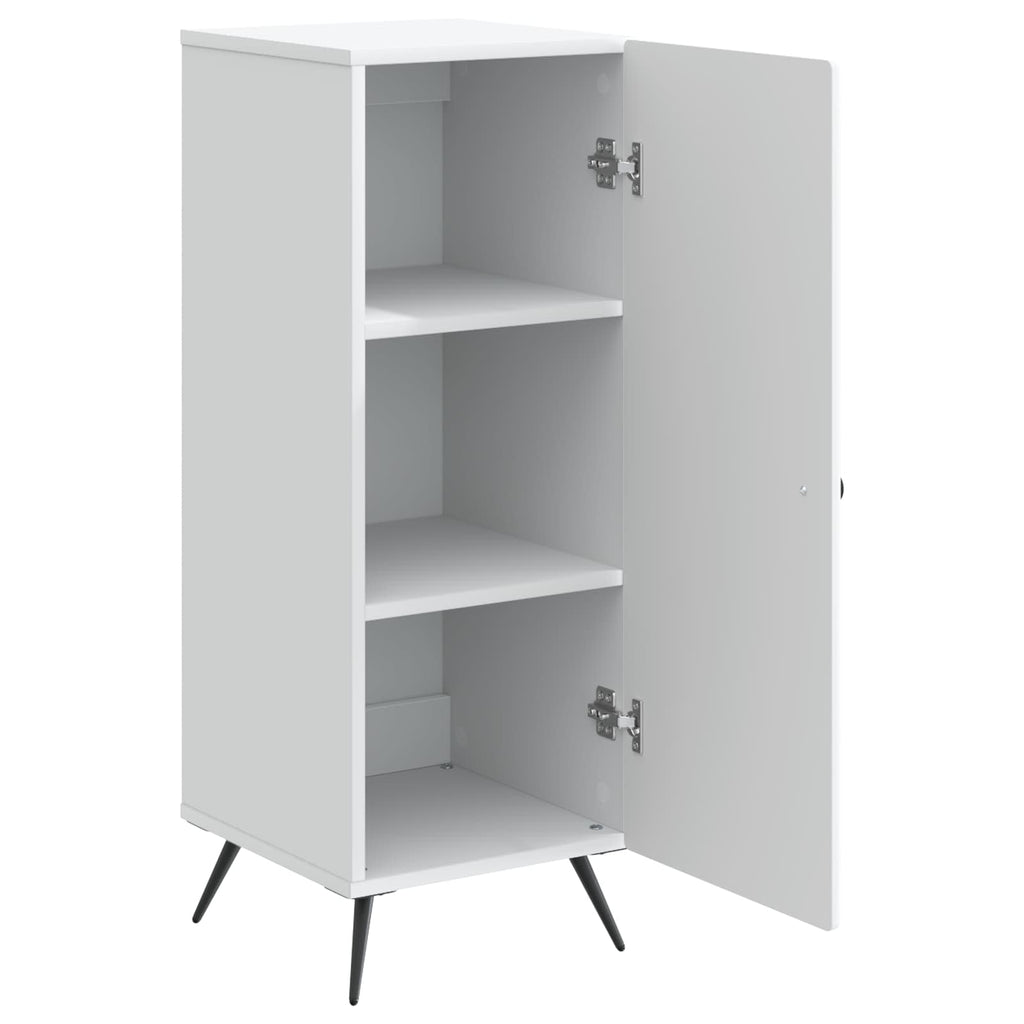 vidaXL Bufet Biały 33 x 34,5 x 90 cm Drewno inżynieryjne
