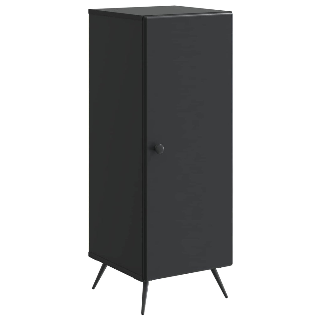 vidaXL Bufet Czarny 33 x 34,5 x 90 cm Drewno inżynieryjne