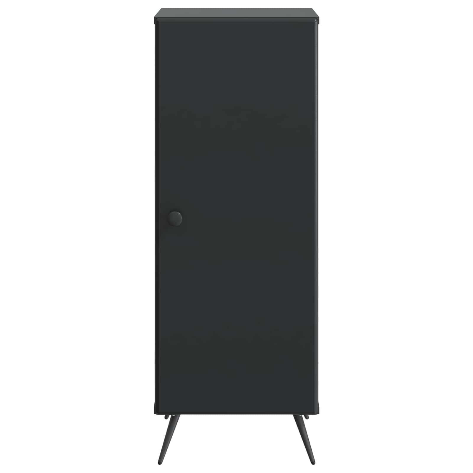 vidaXL Bufet Czarny 33 x 34,5 x 90 cm Drewno inżynieryjne