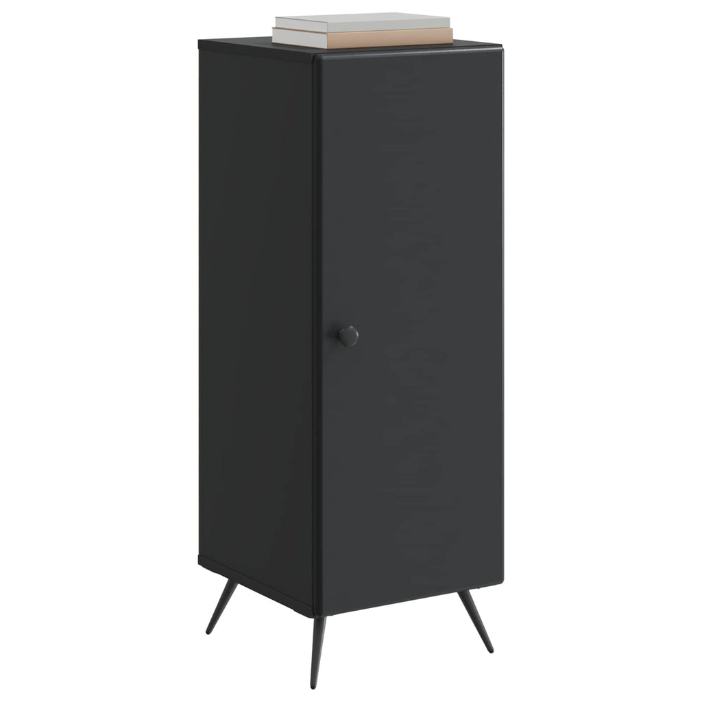 vidaXL Bufet Czarny 33 x 34,5 x 90 cm Drewno inżynieryjne