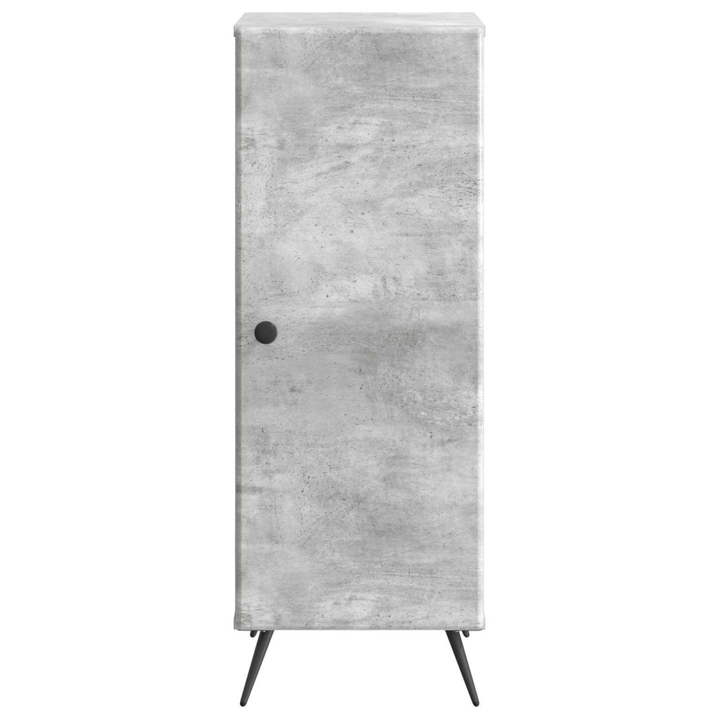 vidaXL Bufet Betonowy szary 33 x 34,5 x 90 cm Drewno inżynieryjne