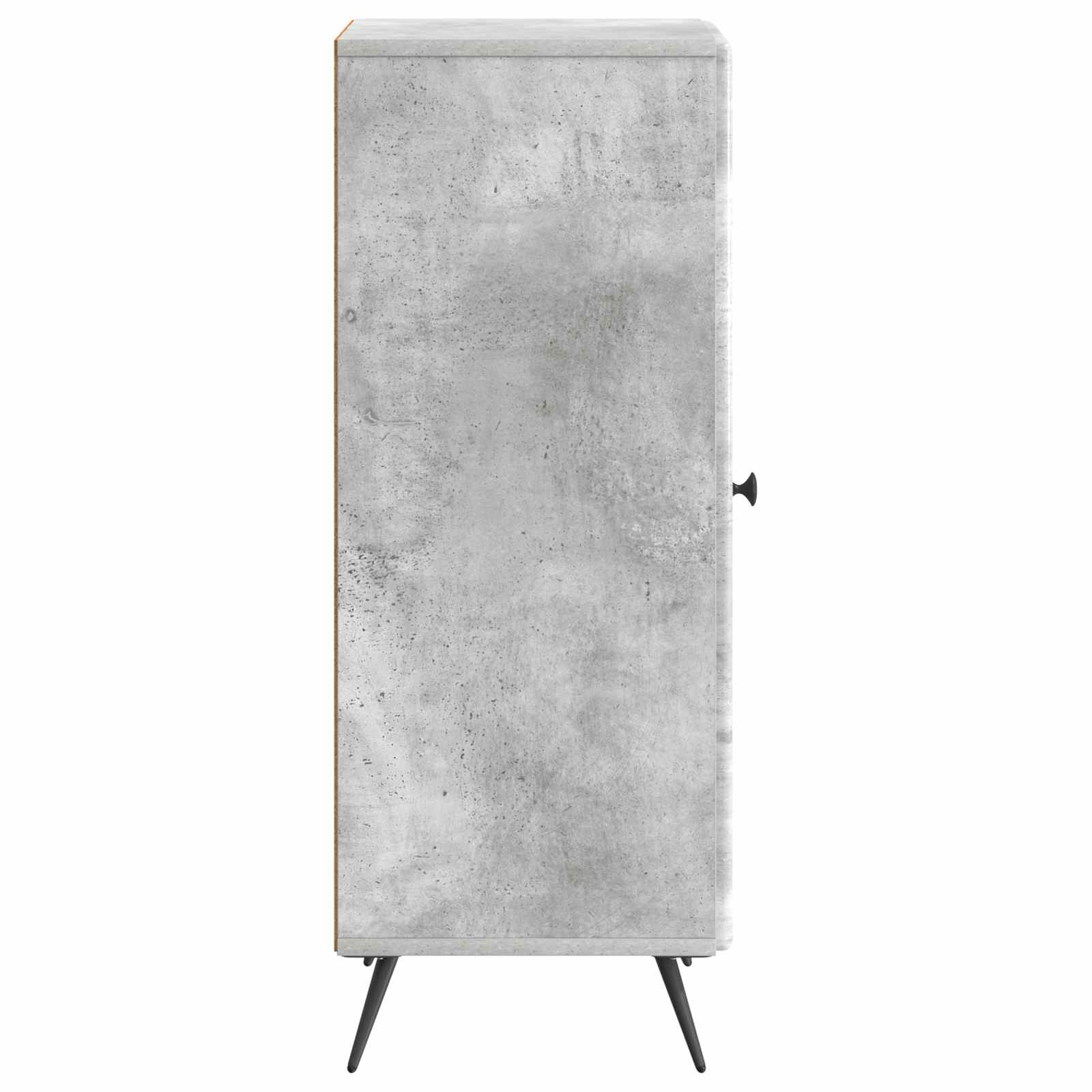vidaXL Bufet Betonowy szary 33 x 34,5 x 90 cm Drewno inżynieryjne