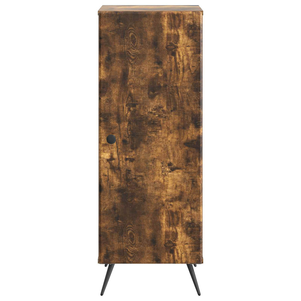 vidaXL Bufet Dąb wędzony 33 x 34,5 x 90 cm Drewno inżynieryjne