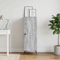 vidaXL Bufet Szary Sonoma 33 x 34,5 x 90 cm Drewno inżynieryjne