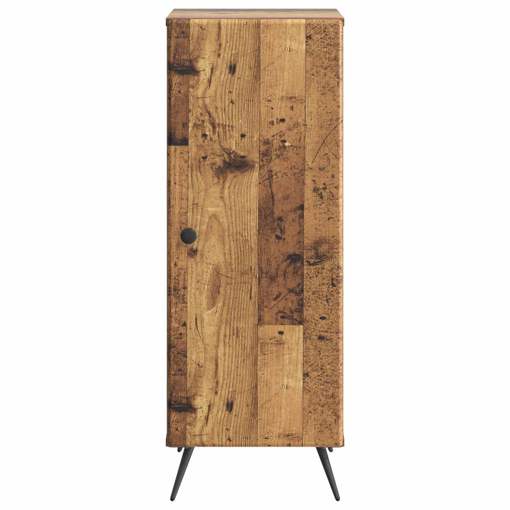 vidaXL Bufet Stare drewno 33 x 34,5 x 90 cm Drewno inżynieryjne