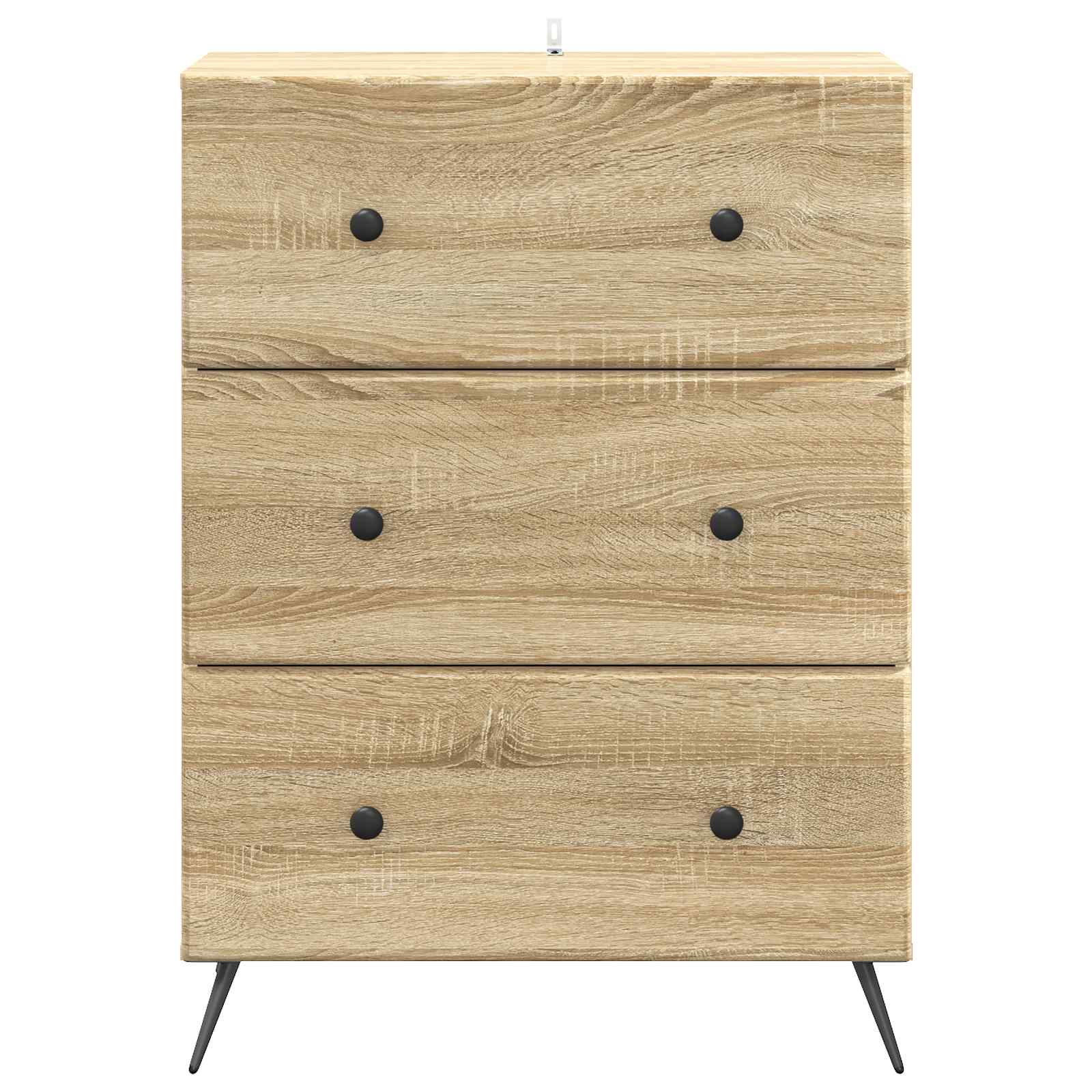 vidaXL Szafka z Szufladami dąb Sonoma 66 x 34,5 x 90 cm