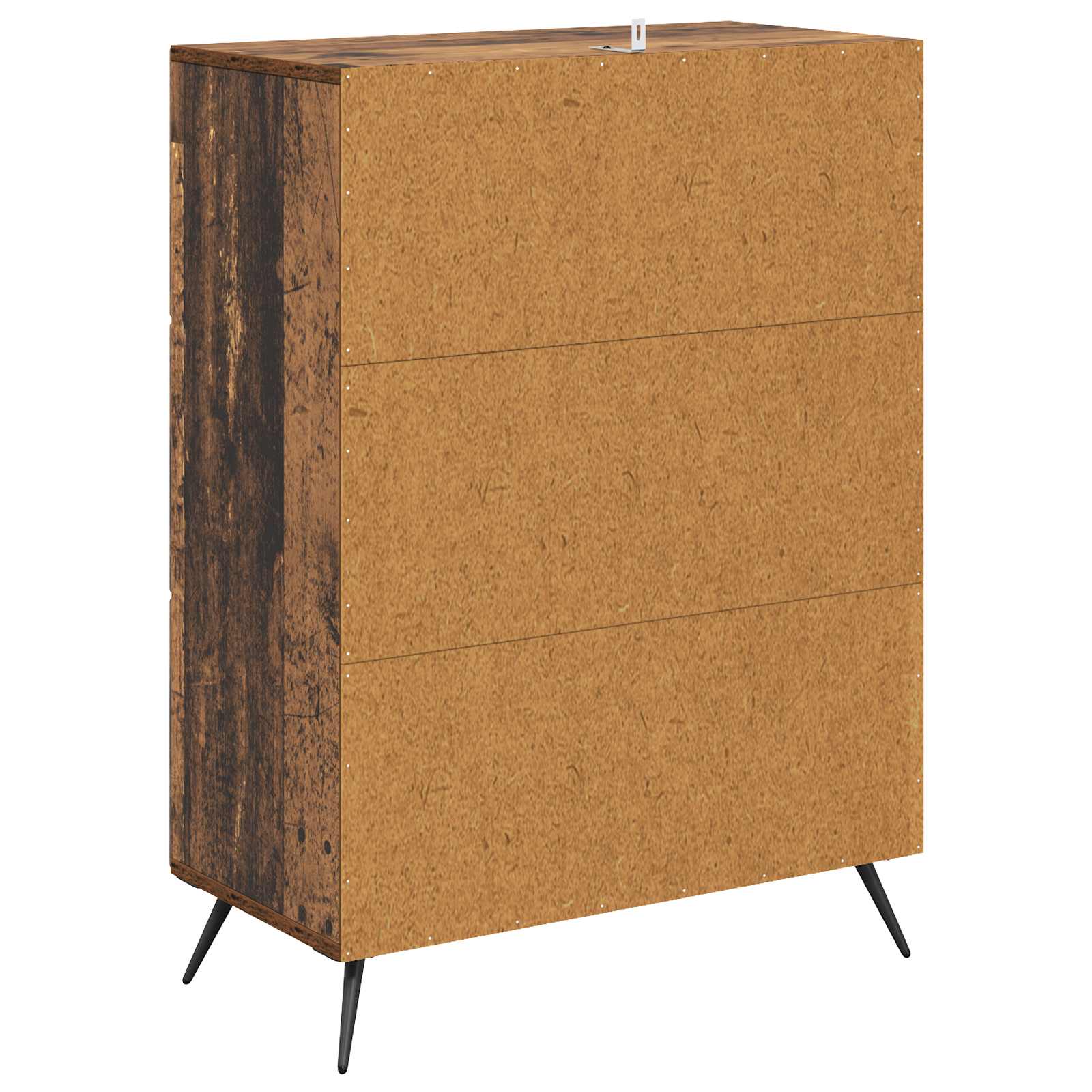 vidaXL Szafka z Szufladami Stare drewno 66 x 34,5 x 90 cm